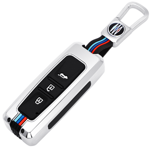 Étui de protection pour clé de voiture en alliage de zinc et gel de silice pour SWM G05 PRO G01 <span class=keywords><strong>FF</strong></span> X3 X7 Tiger EDi Iron Man Porte-clés Porte-clés Sac Accessoires - Product Image 1
