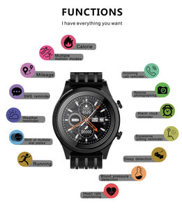 Reloj Inteligente E5 con Monitor de Presión Arterial, Resistente al Agua IP68, Monitor de Actividad, Contador de Calorías, Podómetro, Monitor de Sueño - Product Image 6