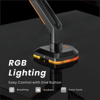 Meilleur support de moniteur Vesa pour ordinateur de jeu, rvb, bras de moniteur simple, pour support de bureau, support de moniteur de base, LDT63-C012GL