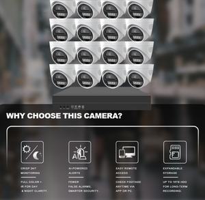 Câmera De <span class=keywords><strong>Cctv</strong></span> De Alta Qualidade Full Color 4mp 5mp 8mp 16ch Ip Poe Nvr Sistema De Câmera <span class=keywords><strong>CCTV</strong></span> Conjunto Kit De Câmera Nvr Home Security <span class=keywords><strong>Cctv</strong></span> System - Product Image 2