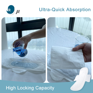 Assorbenti igienici ultrasottili in cotone organico monouso con Super assorbimento basso MOQ in scatole - Product Image 6