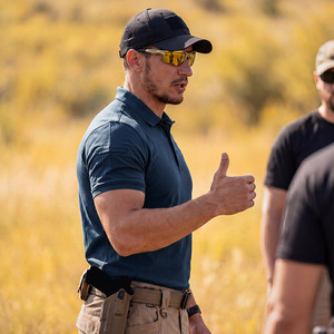 SF32 Tactical Instructor Suit Olive Green Polo <b>Shirt</b> Short Sleeves Outdoor Casual All Season Wear Durable Cotton Fabric - Product Image 3