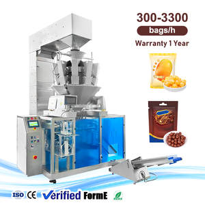 Máquina Automática de Alta Precisión para Envasado de Gránulos, 150g 750g, Máquina de Llenado y Sellado de Bolsas de Plástico para Azúcar, Granos de Café - Product Image 1