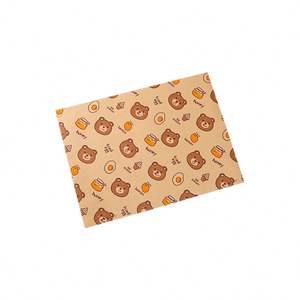 Papel de Envolver para Hamburguesas con Logotipo Impreso Personalizado, Papel de Envolver Resistente a la Grasa y Apto para Alimentos - Product Image 1