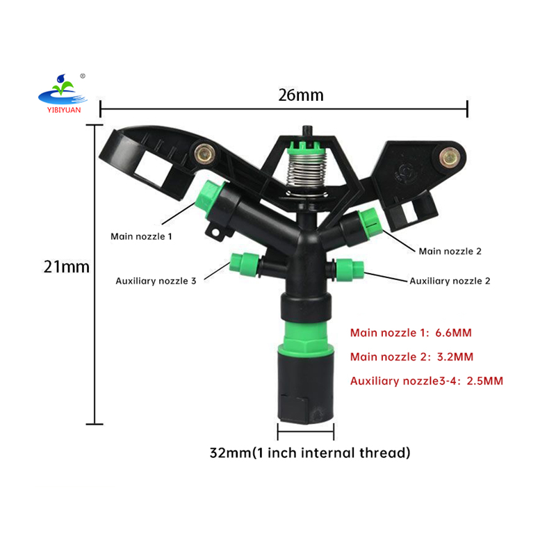 Supporto telescopico Sprinkler, Treppiede Sprinkler, Irrigatore Automatico di irrigazione, Giardino Irrigazione Treppiede Rotante 360 Gradi Irrigatore Treppiede