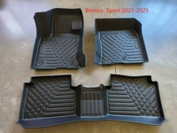 Vente flash pour Explorer Ranger 2016-2018, tapis de sol de voiture SUV 3D en TPE écologique, luxueux, imperméable, antidérapant, ensemble complet, toutes saisons