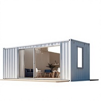 Maison mobile de luxe extensible - Style capsule extérieure, installation rapide et design détachable, salon ciel étoilé