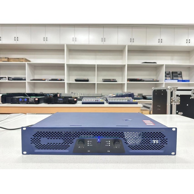 T3/T5//T7/T10  Professional 2CH 1000W Power Amplifier Case Audio Amplifier Kits for Multi-functional Room Crown