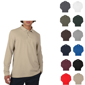 Best-selling High Quality Men's <b>Long</b> <b>Sleeve</b> Polo <b>Shirt</b> Blank Custom Logo Formal <b>Golf</b> <b>Shirts</b> 100% Cotton Plus Size Polo <b>Shirt</b> - Product Image 3