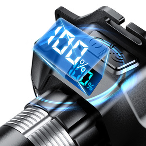 Linterna Frontal Recargable, Resistente al Agua, con Zoom Ajustable, Sensor de Movimiento, Pantalla Digital LED y Construcción de Plástico - Product Image 6
