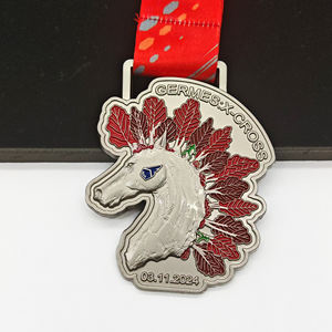 Medalla <span class=keywords><strong>de</strong></span> Premio Ecuestre Personalizada <span class=keywords><strong>de</strong></span> Primera Calidad, Medalla <span class=keywords><strong>de</strong></span> Aleación <span class=keywords><strong>de</strong></span> Zinc Antigua con Forma <span class=keywords><strong>de</strong></span> Caballo, Trofeo <span class=keywords><strong>de</strong></span> Animales, Recuerdo Duradero y Elegante - Product Image 5