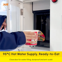 Distributeur automatique de nouilles instantanées XY White Black, avec dispositif d'eau chaude, service rapide