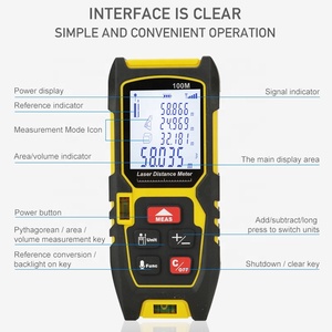 Télémètre <span class=keywords><strong>laser</strong></span> de haute précision 50M télémètre - Product Image 2