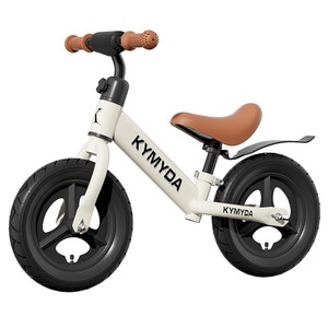 Vélo d'équilibre pour enfants Kymyda, cadre en acier à haute teneur en carbone de 12 pouces, sans pédale, pour les enfants de 2 à 6 ans - Product Image 2