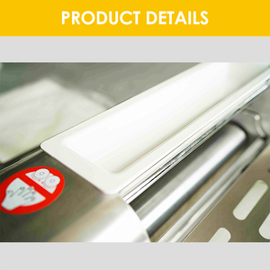 Macchina Elettrica Automatica CE per Croissant 380mm 520mm, Sfogliatrice da Tavolo con Nastro Trasportatore, Laminadora De Masa - Product Image 3