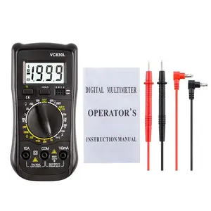 Goedkope Prijs Handheld Vc830l 2000 Cijferige Lcd Digitale Multimeter Multifunctionele Testermeter