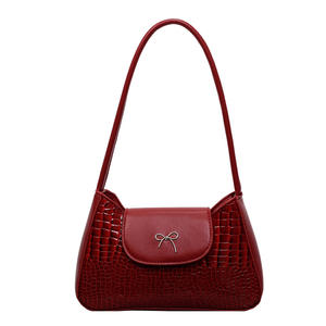 Bolso de Mujer Estilo 2026 - Retro con Lazo de Mariposa, Cuadrado Pequeño, Gran Capacidad, Patrón a Cuadros de PU, Simple, Moderno y Elegante - Product Image 5