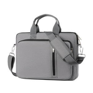 Sac pour ordinateur portable en cuir véritable, imperméable, grande taille, pour les voyages d'affaires, à porter à l'épaule ou à la main, robuste, coque rigide, minimaliste, sac pour ordinateur portable pour étudiants - Product Image 4