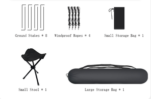 <span class=keywords><strong>Tienda</strong></span> <span class=keywords><strong>de</strong></span> camuflaje oculta transparente para exteriores <span class=keywords><strong>de</strong></span> gran oferta para acampar, ligera y resistente al agua - Product Image 2