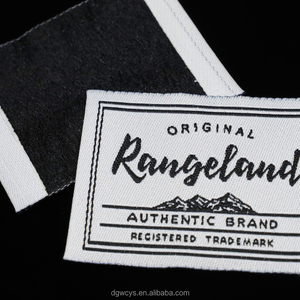 Nhãn Hàng may mặc quần áo tùy chỉnh thẻ vải cá nhân dệt nhãn với logo nhãn vải thương hiệu quần áo để đánh dấu quần áo của bạn - Product Image 3