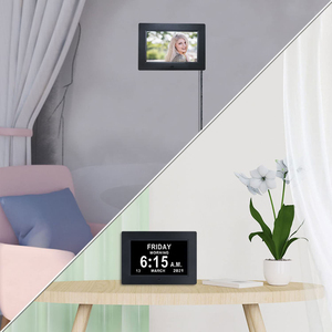 Thêm lớn ngày thời gian đồng hồ 10inch ảnh kỹ thuật số khung ngày lịch đồng hồ với 12 báo động cho người cao niên người cao tuổi mất trí nhớ Alzheimer - Product Image 6
