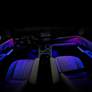 SJC actualizado Symphony LED 64 <span class=keywords><strong>colores</strong></span> para Toyota <span class=keywords><strong>2021</strong></span>-2024 <span class=keywords><strong>Sienna</strong></span>/Granvia decoración Interior atmósfera Luz - Product Image 3