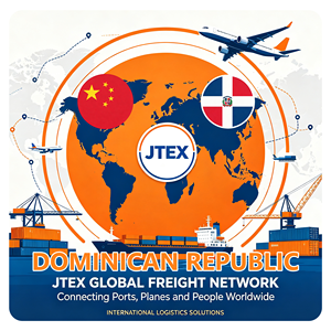 Servicio Profesional de Transporte Multimodal, Envío Marítimo y Aéreo LCL DDP de China a República Dominicana - Product Image 1