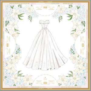 Juego de Mahjong Personalizado de Alta Calidad con Fichas de Color Marfil en Capas, Temática de Boda Americana - Product Image 4