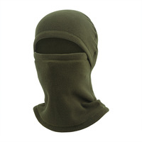 Máscara de esquí de una pieza de otoño e invierno personalizada al por mayor, gorro cálido polar a prueba de viento y frío para montar en bicicleta al aire libre