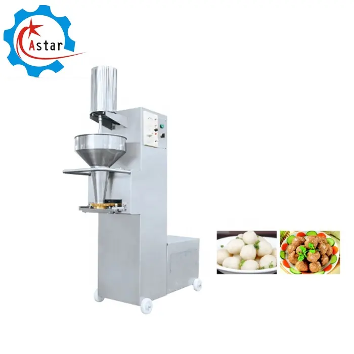 Stainless Steel Automatic Electric Meatball Machine/Meat ball Maker