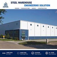 Edificio de Almacenamiento de Acero, Estructura Prefabricada, Taller de Fabricación, Instalación de Almacenamiento para Proyectos de Expansión Industrial
