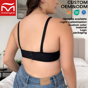 Reggiseno con Ferretto Stile Gotico a Collo Alto di Alta Qualità per Taglie Forti, <span class=keywords><strong>Lingerie</strong></span> Sexy in Pizzo con Tessuto Traspirante per Seni Grandi - Product Image 2