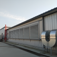 Volets en aluminium électriques YASHO, horizontaux, modernes, automatiques, pour extérieur, écologiques, durables, certifiés ISO9001