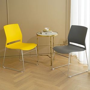 Chaise <span class=keywords><strong>de</strong></span> formation moderne et <span class=keywords><strong>simple</strong></span> pour salle <span class=keywords><strong>de</strong></span> conférence, chaise multifonctionnelle pour <span class=keywords><strong>bureau</strong></span>, négociation et formation - Product Image 2