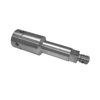 Axe de moteur à filetage long en acier inoxydable usiné CNC de haute précision