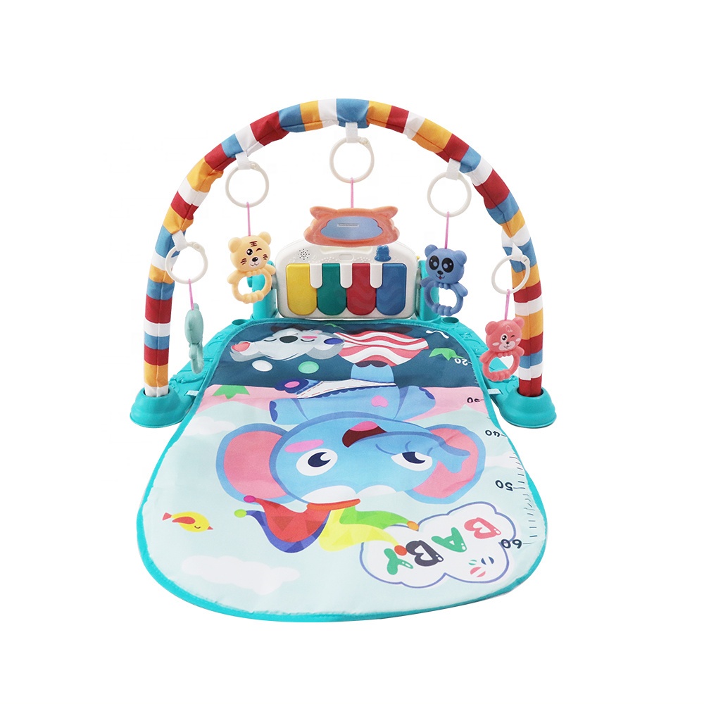 QT мультяшный креативный детский коврик для пианино с клавиатурой игровой коврик для ребенка