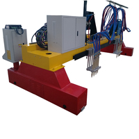 Machine de découpe plasma CNC portable à double rail 2040 2060 pour métaux