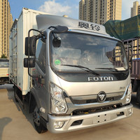 Camión de Carga Ligero Foton Aumark E 4x2, Camioneta Cerrada, Camión de Carga con Volante a la Izquierda/Derecha, Vehículo Comercial de Reparto para Transporte de Mercancías en Almacenes Urbanos