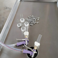 Injecteur manuel de marinade pour poulet en acier inoxydable, machine d'injection manuelle de marinade pour viande, prix usine