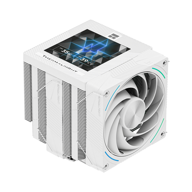 Thermalright Phantom Spirit 120 VISION SNOW CPU Cooler With 7 Heat Pipes Dual 2150RPM ARGB Fans for LGA1700 AM5