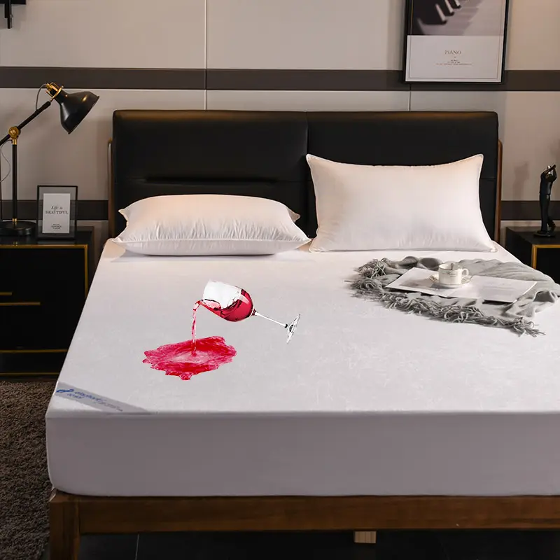 TEX-CEL Hotel bett Bug Proof ultra weich wasch bar Polyester Jacquard wasserdicht Matratzen schoner Abdeckung