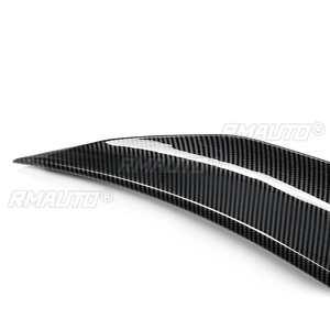 Alerón Trasero para Automóvil Tipo PSM en Negro Brillante/Fibra de Carbono, Alerón Trasero ABS para Infiniti Q50 2014-2020 - Product Image 4