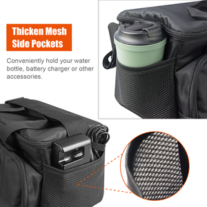 Sac <span class=keywords><strong>Photo</strong></span> FOSOTO pour Appareil Reflex Numérique et Vidéo, Étanche et Tendance, Étui de Protection pour Objectif Canon <span class=keywords><strong>Nikon</strong></span> Sony - Product Image 4