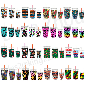 Funda reutilizable de neopreno personalizada para tazas, soporte para tazas de café para bebidas frías y calientes, fundas para tazas de primera calidad - Product Image 4