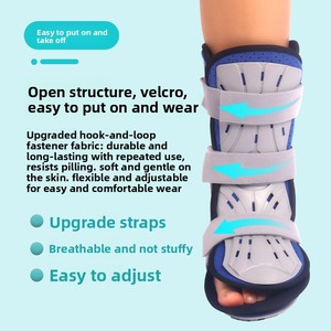 Attelle de <span class=keywords><strong>cheville</strong></span> médicale réglable à succès pour la récupération, soutien post-opératoire pour fractures et entorses - Product Image 4