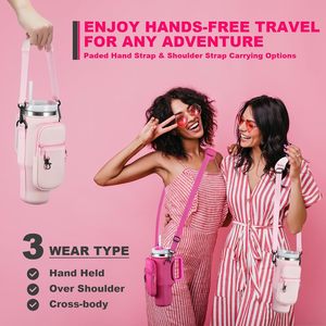 <span class=keywords><strong>Sac</strong></span> de transport <span class=keywords><strong>pour</strong></span> bouteille d'eau avec pochette <span class=keywords><strong>pour</strong></span> téléphone portable, <span class=keywords><strong>porte</strong></span>-gobelet <span class=keywords><strong>à</strong></span> fond plat, <span class=keywords><strong>sac</strong></span> isotherme en néoprène avec bandoulière réglable - Product Image 5