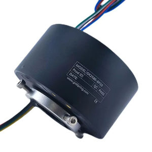 Anneau de contact conducteur rotatif, diamètre intérieur 25,4 mm, trou traversant, 6 fils, 440 VAC/VDC, 250 tr/min - Product Image 2