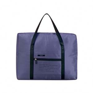 Sacs de sport imperméables unisexes en gros, sacs de voyage pliables pour vêtements, sacs de voyage en polyester pliables - Product Image 2