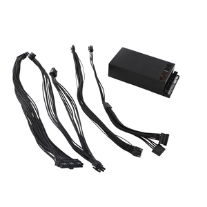 드래곤 스톰 700W 1U 서버 데스크탑용 완전 모듈식 구리 스위칭 전원 공급 장치 APFC 소형 케이스 재고 - Product Image 5