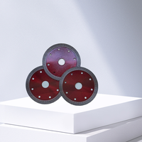Roue de lame de scie diamantée mince pour meuleuse d'angle, disque de coupe de 115mm pour matériaux en céramique de verre